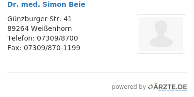 Dr med simon beie