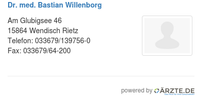 Dr med bastian willenborg