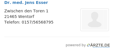 Dr med jens esser