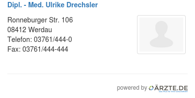 Dipl med ulrike drechsler