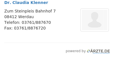 Dr claudia klenner