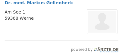 Dr med markus gellenbeck