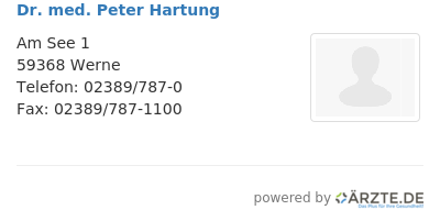 Dr med peter hartung