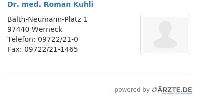 Dr med roman kuhli