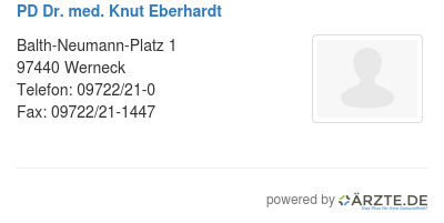 Pd dr med knut eberhardt