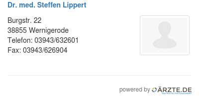 Dr med steffen lippert