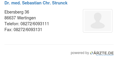 Dr med sebastian chr strunck 55be7470 d132 4e12 9b11 63cbfa112bb1