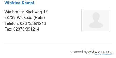 Winfried kempf