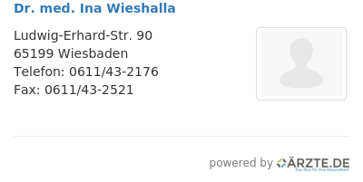 Dr med ina wieshalla 665143