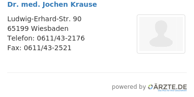 Dr med jochen krause 550631
