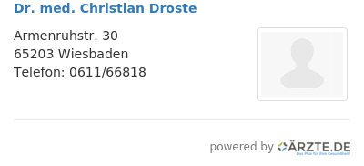 Dr med christian droste 657878