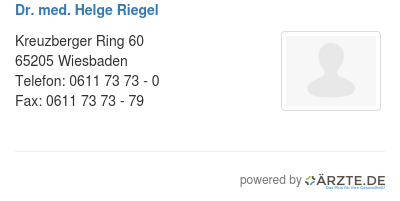 Dr med helge riegel