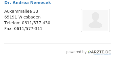 Dr andrea nemecek