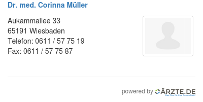 Dr med corinna mueller 251509