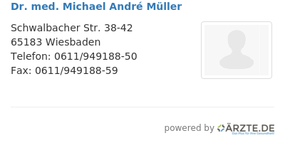 Dr med michael andre mueller 650804