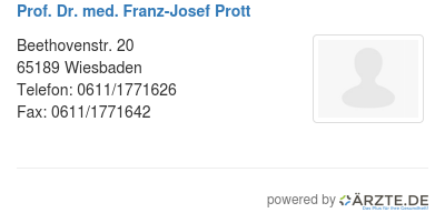 Prof dr med franz josef prott 248824