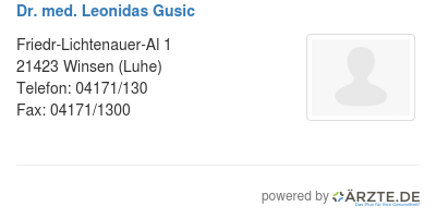 Dr med leonidas gusic