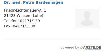 Dr med petra bardenhagen