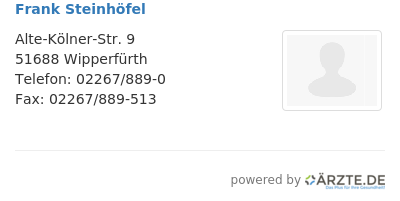 Frank steinhoefel