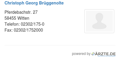 Christoph georg brueggenolte