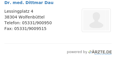 Dr med dittmar dau