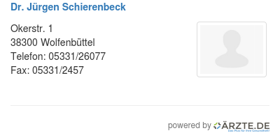 Dr juergen schierenbeck