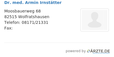 Dr med armin irnstaetter 491121
