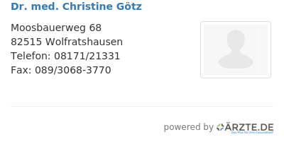 Dr med christine goetz 275302