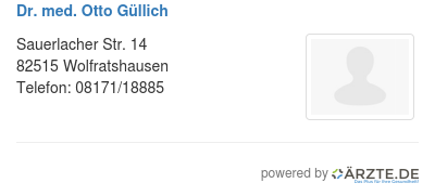 Dr med otto guellich