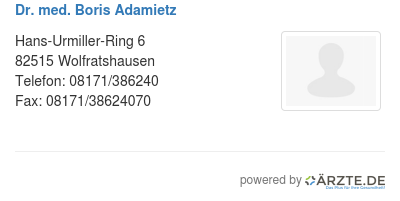 Dr med boris adamietz 576397