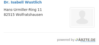 Dr isabell wustlich 600257
