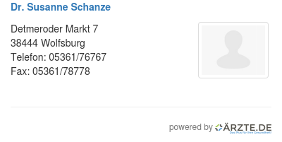 Dr susanne schanze