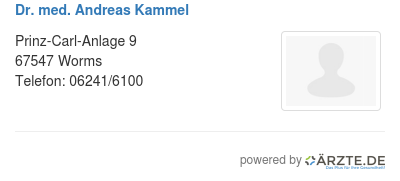 Dr med andreas kammel