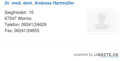 Dr med dent andreas hartmueller