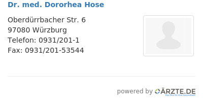 Dr med dororhea hose