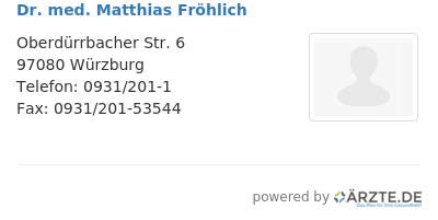 Dr med matthias froehlich 449392
