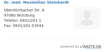 Dr med maximilian steinhardt
