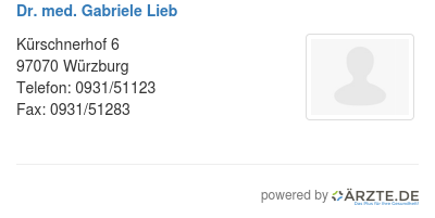 Dr med gabriele lieb