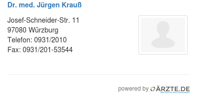 Dr med juergen krauss 258374