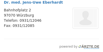 Dr med jens uwe eberhardt