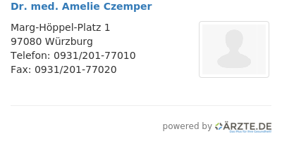 Dr med amelie czemper