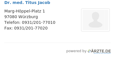 Dr med titus jacob