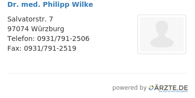 Dr med philipp wilke