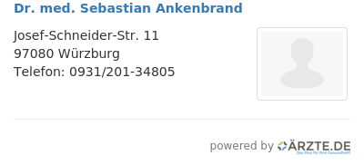 Dr med sebastian ankenbrand