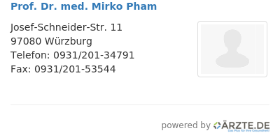 Prof dr med mirko pham