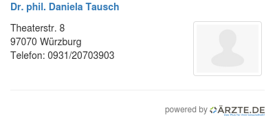 Dr phil daniela tausch