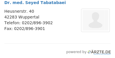 Dr med seyed tabatabaei