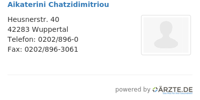 Aikaterini chatzidimitriou