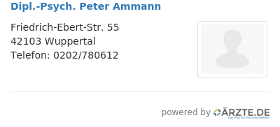 Dipl psych peter ammann