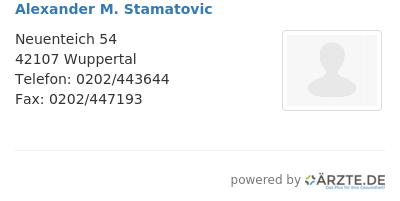 Alexander m stamatovic
